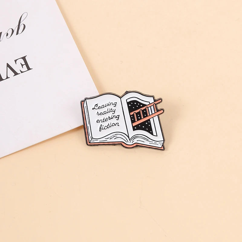 You Have Enough Books Enamel Pin Set