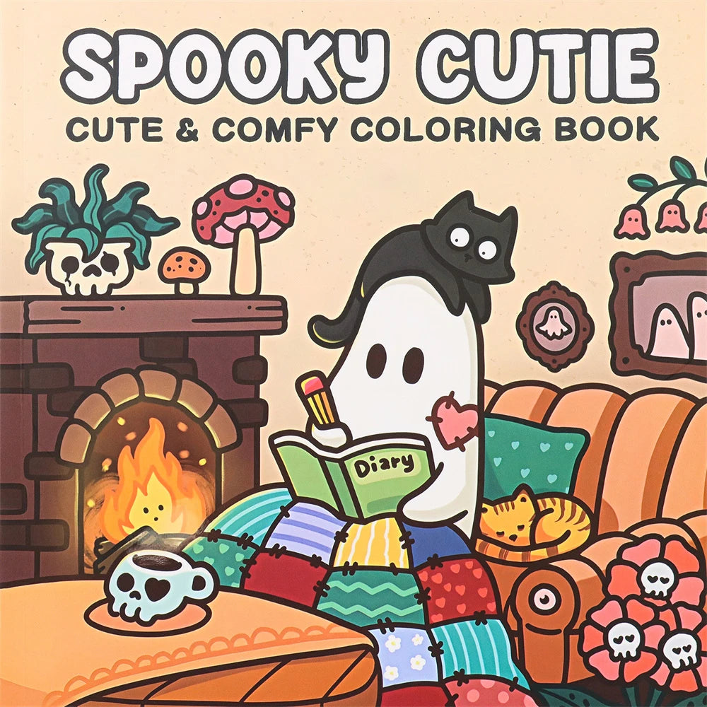Cozy Christmas Coloring Book for Adults