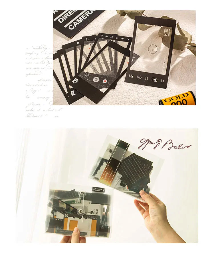 94-Piece Scrapbook Sticker & Paper Set