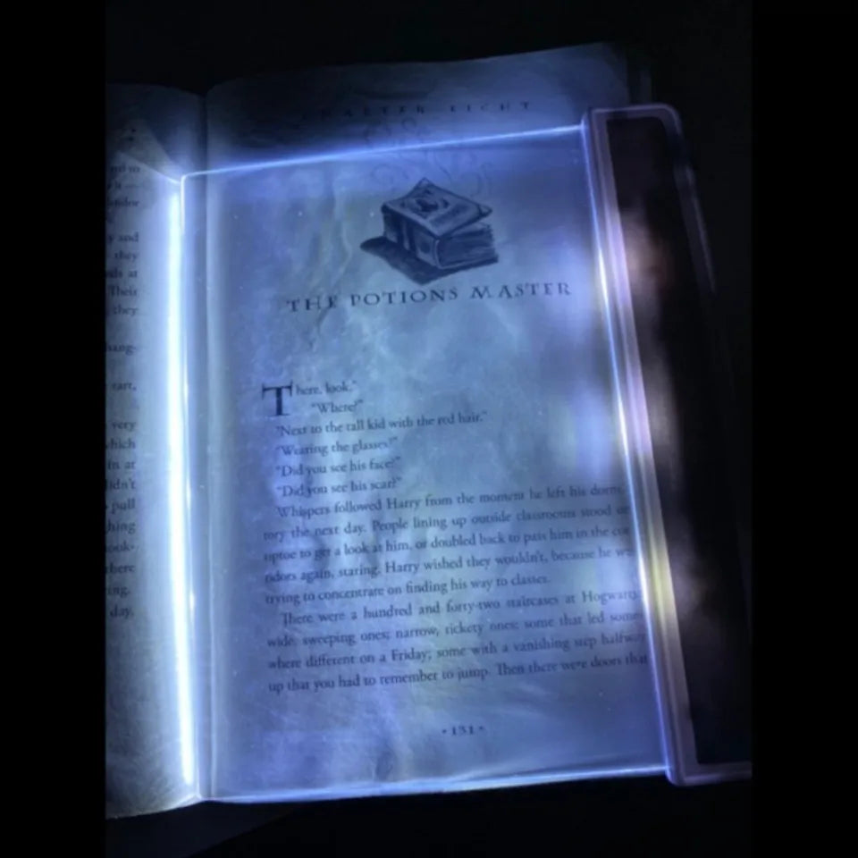 Flat Panel LED Book Light for Reading in Bed