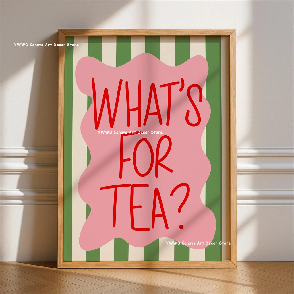 Buongiorno Espresso Canvas Print What Is Tea Food and Beverage Kitchen Wall Art Poster for Modern Living Room Home Decor