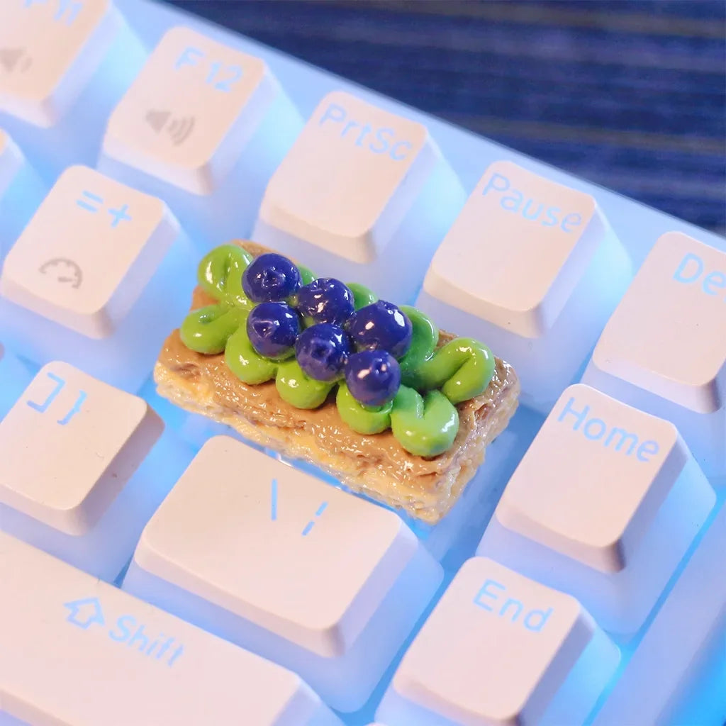 Creative Cute Personality Keycap Peripheral Keycap Custom A Birthday Present Keycap Suitable for Mechanical Keyboard Cross Shaft