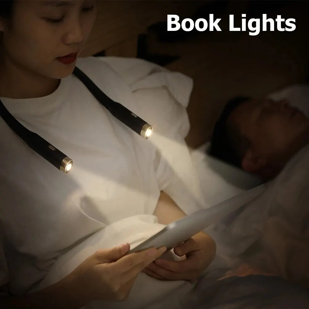 Rechargeable Neck Reading Light