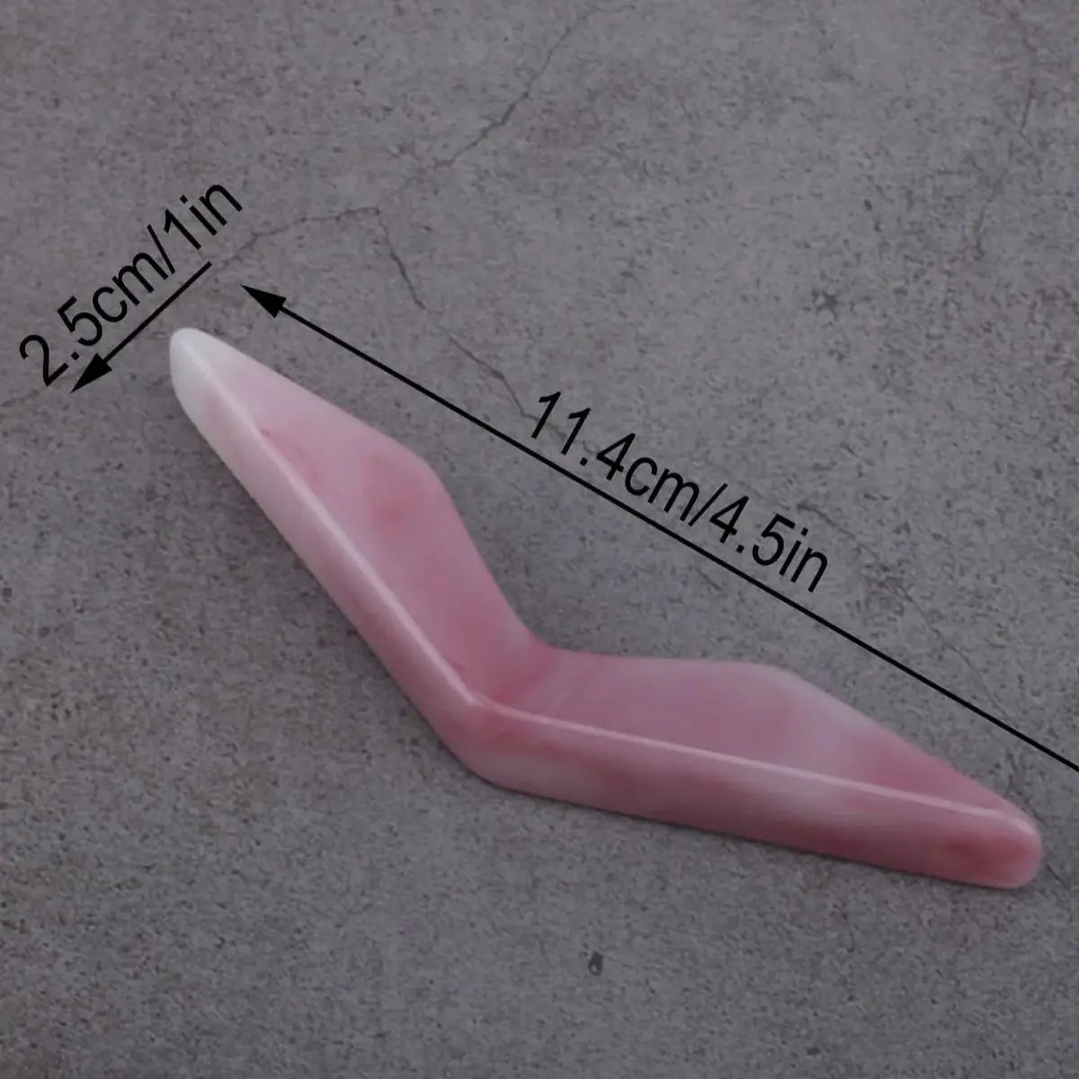 Arc Resin Thumb Bookmark for One-Hand Reading