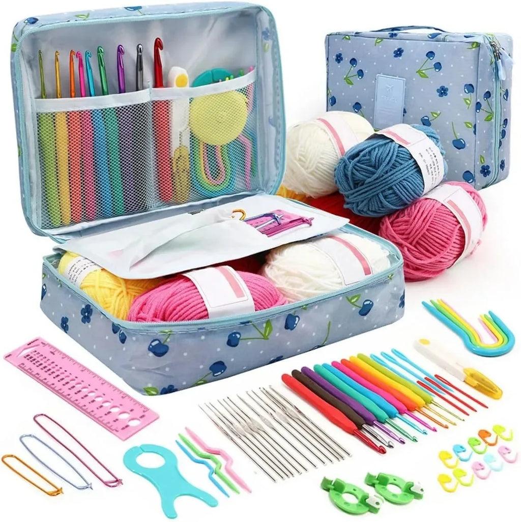 59-Piece Complete Crochet Kit for Beginners