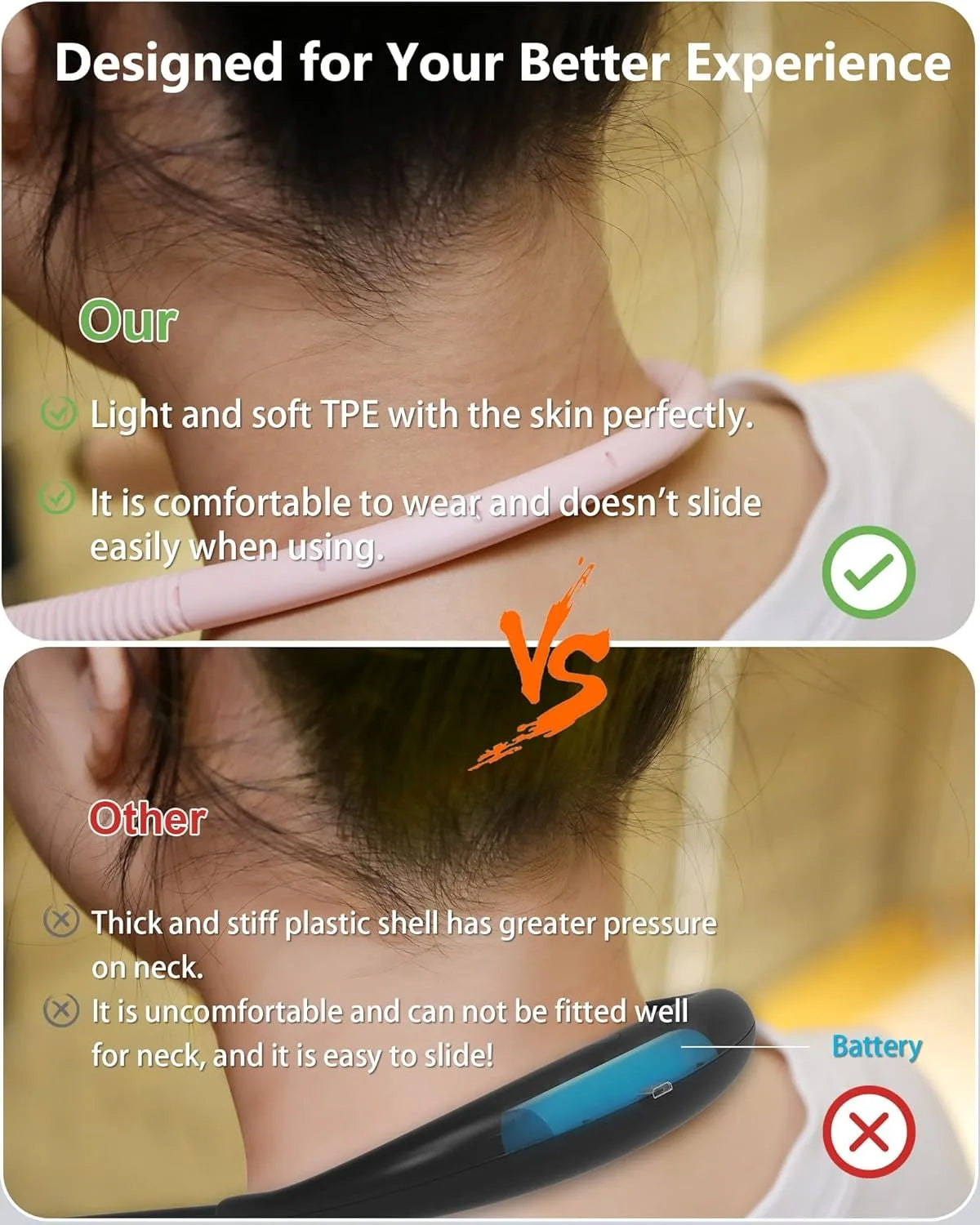 Rechargeable Neck Reading Light