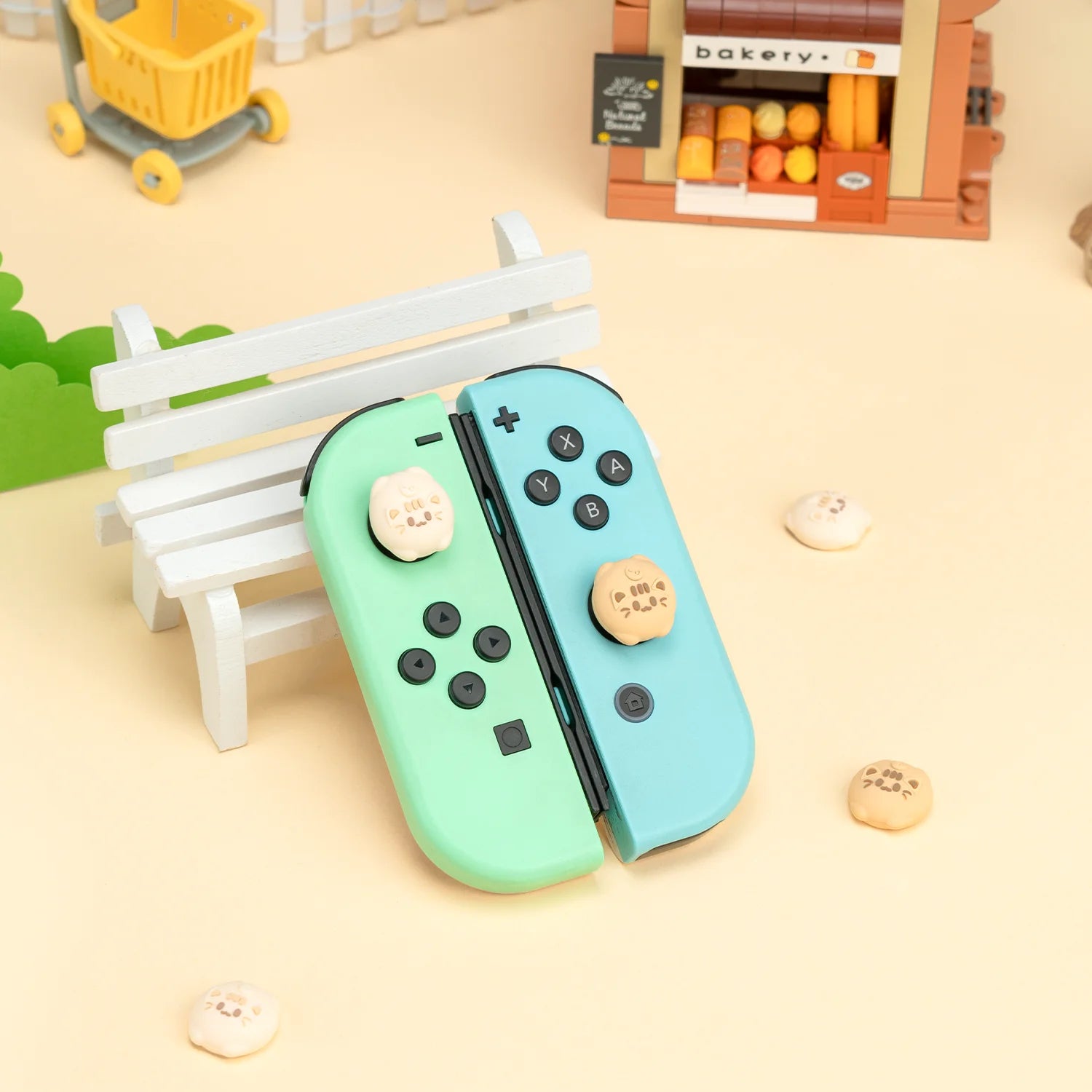 Silicone Joy-Con Thumb Stick Grip Caps for Switch OLED & Lite