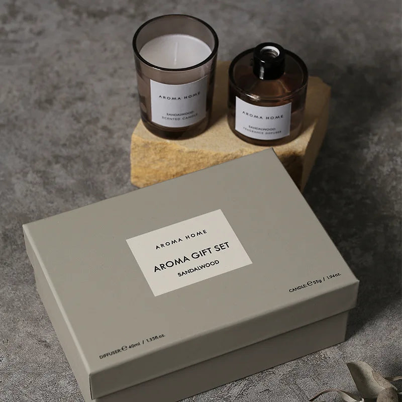 Aromatherapy Candle & Oil Gift Set