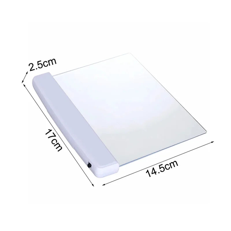 Flat Panel LED Book Light for Reading in Bed