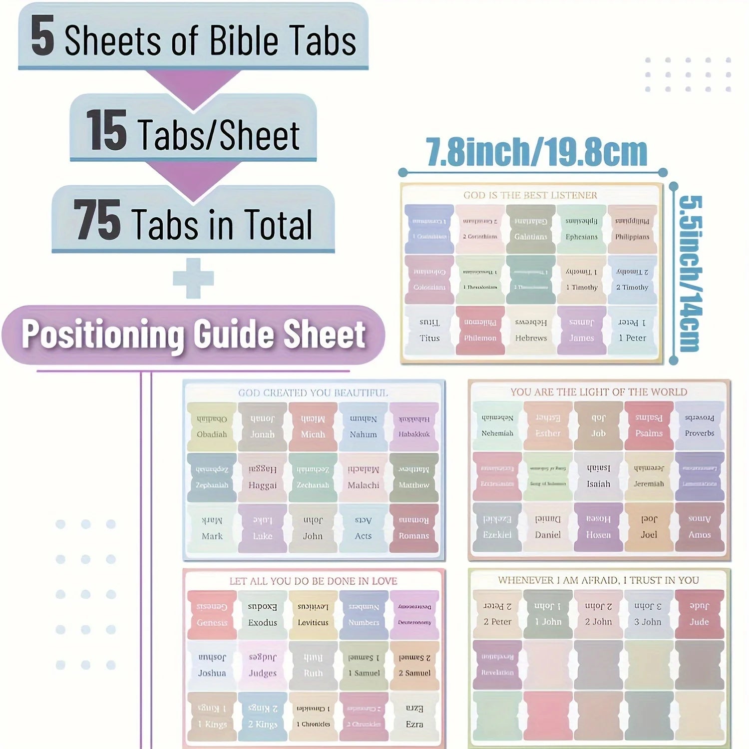 Note Taking Sticky Index Tabs
