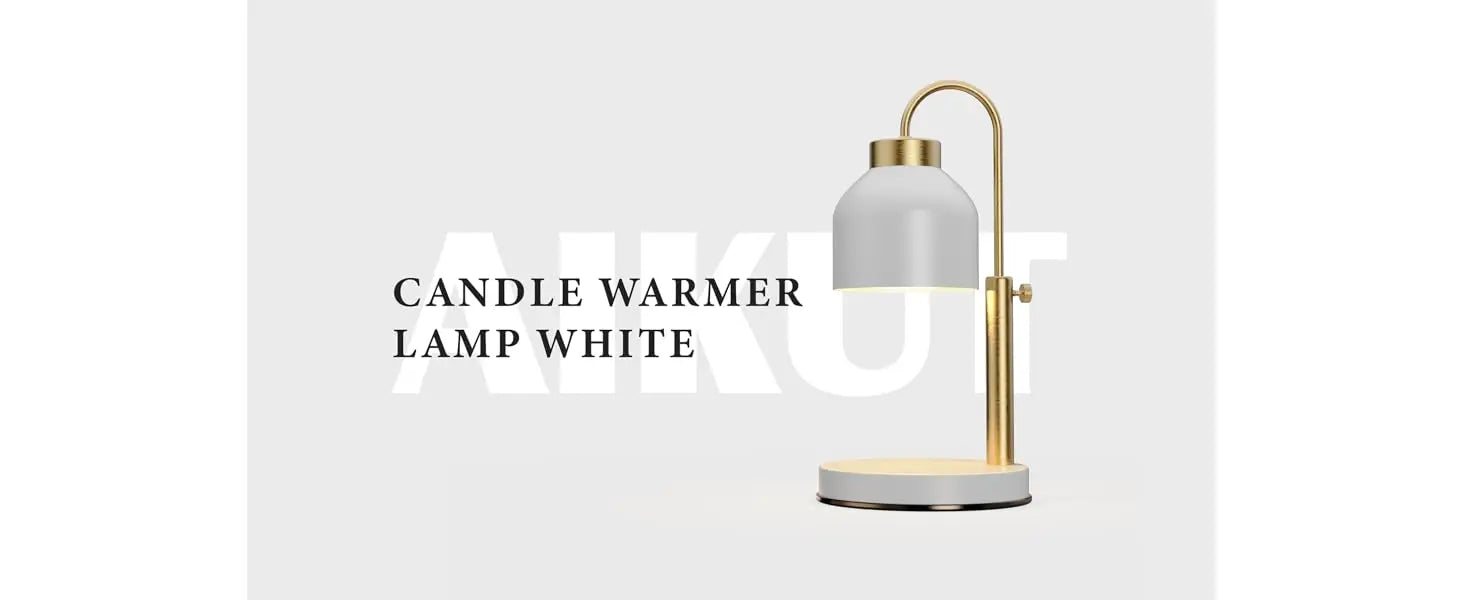 Candle Warmer Lamp, 2 Bulbs,Timer and Dimmer,Compatible with Large Yankee Candle Jars,3 Wick Candles,Height Adjustable Electric