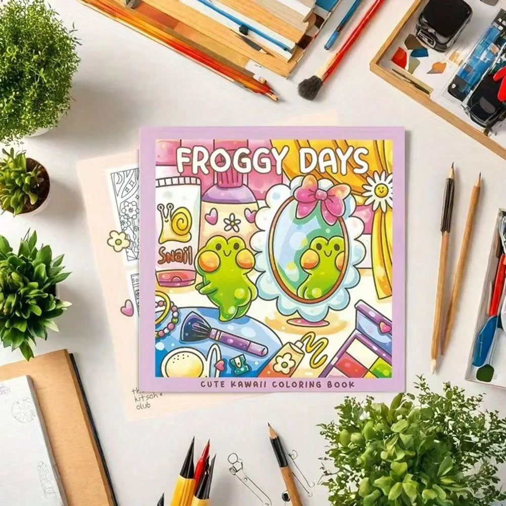 Cozy Garden Coloring Book for Adults & Teens