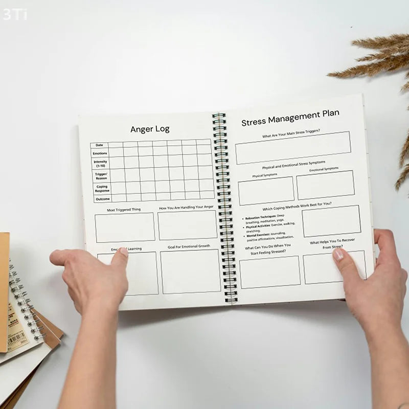 Mental Health & Wellness Journal Planner