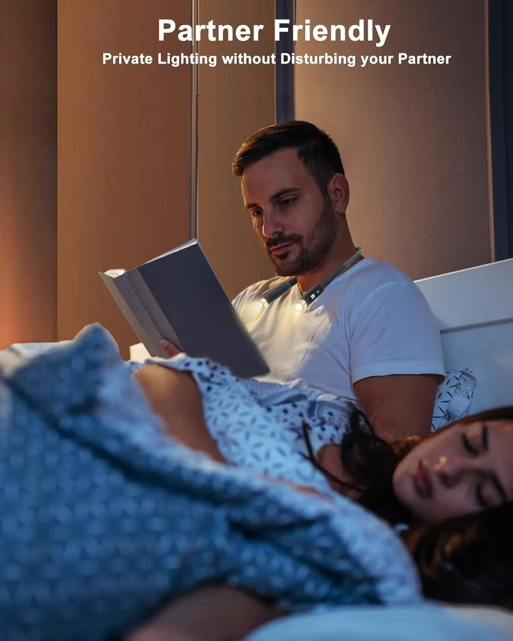 Rechargeable Neck Reading Light