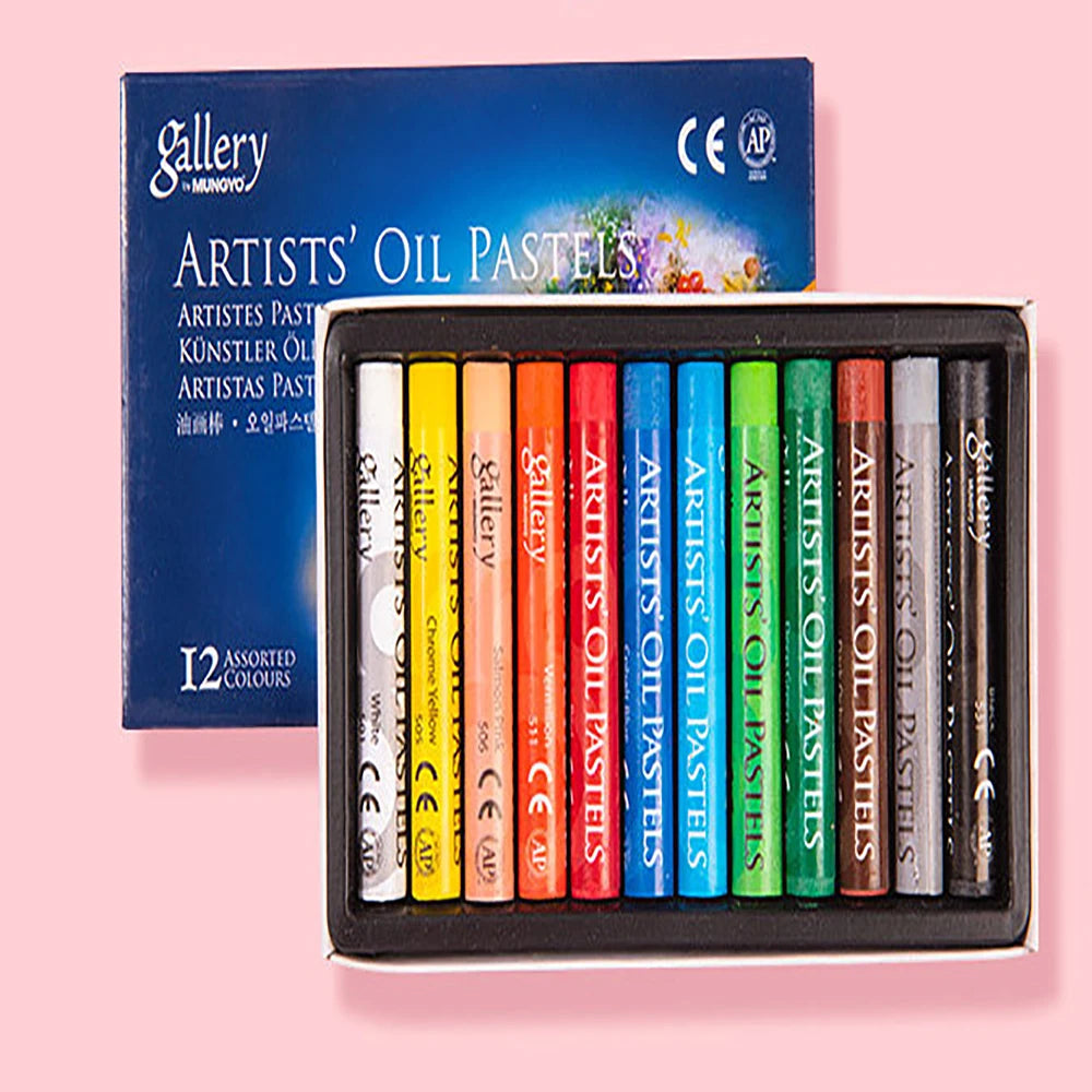 Soft Oil Pastels Set (12/25/48 Colors)