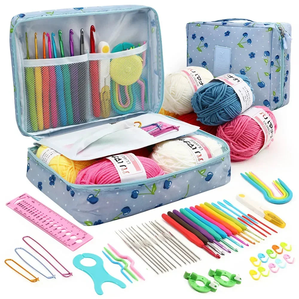 59-Piece Complete Crochet Kit for Beginners