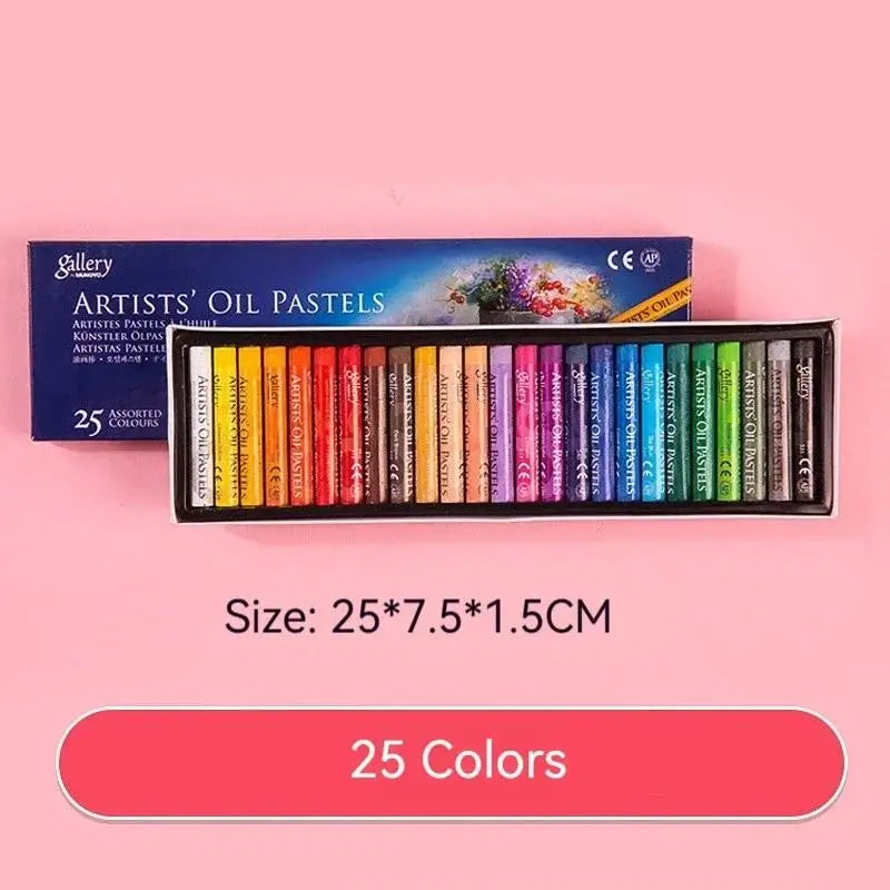 Soft Oil Pastels Set (12/25/48 Colors)