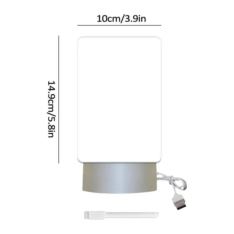 Acrylic LED Desktop Dry Erase Board