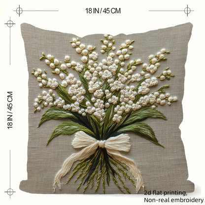 Lily of the Valley Pillow Cover