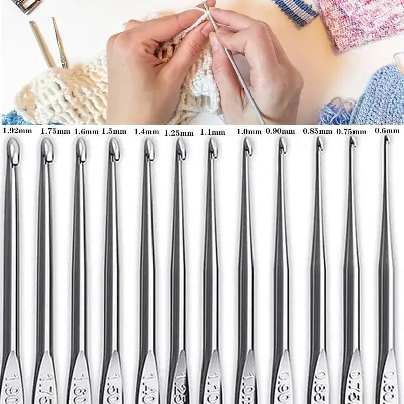59-Piece Complete Crochet Kit for Beginners