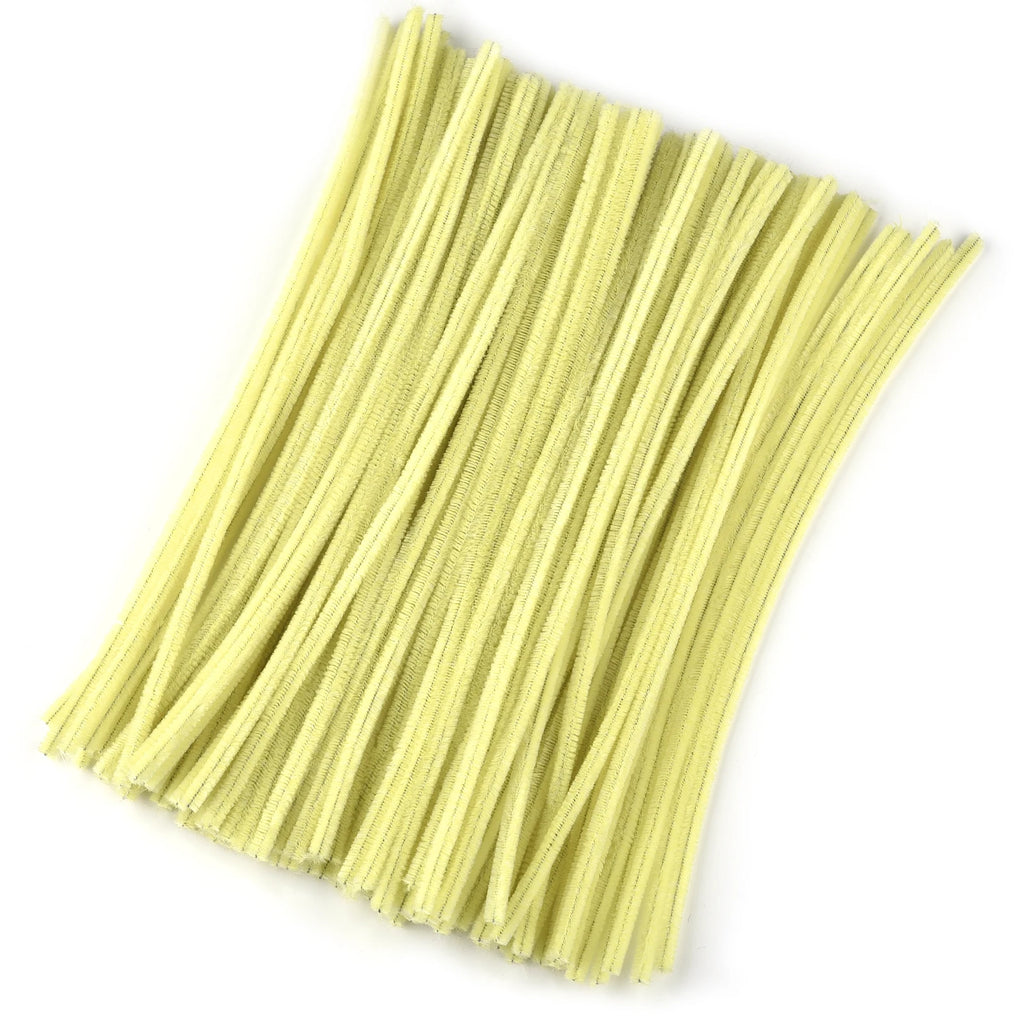 100pcs Colorful Chenille Stems – Soft Pipe Cleaners for DIY Crafts | 30cm Twist Plush Wire Sticks for Kids & Creative Hobbies