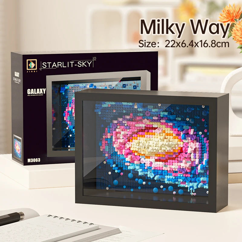Van Gogh Starry Night Building Block Art Set