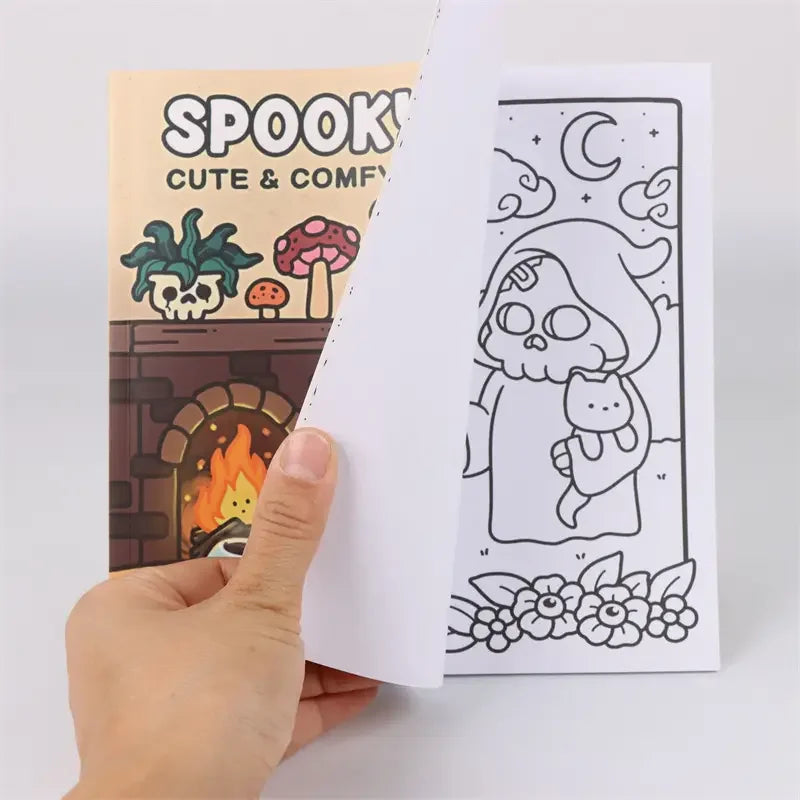 Weird Little Cuties: A Coloring Book for Adults And Teens Featuring Cute Creepy Creatures for Relaxing During Cozy Hygge Moments