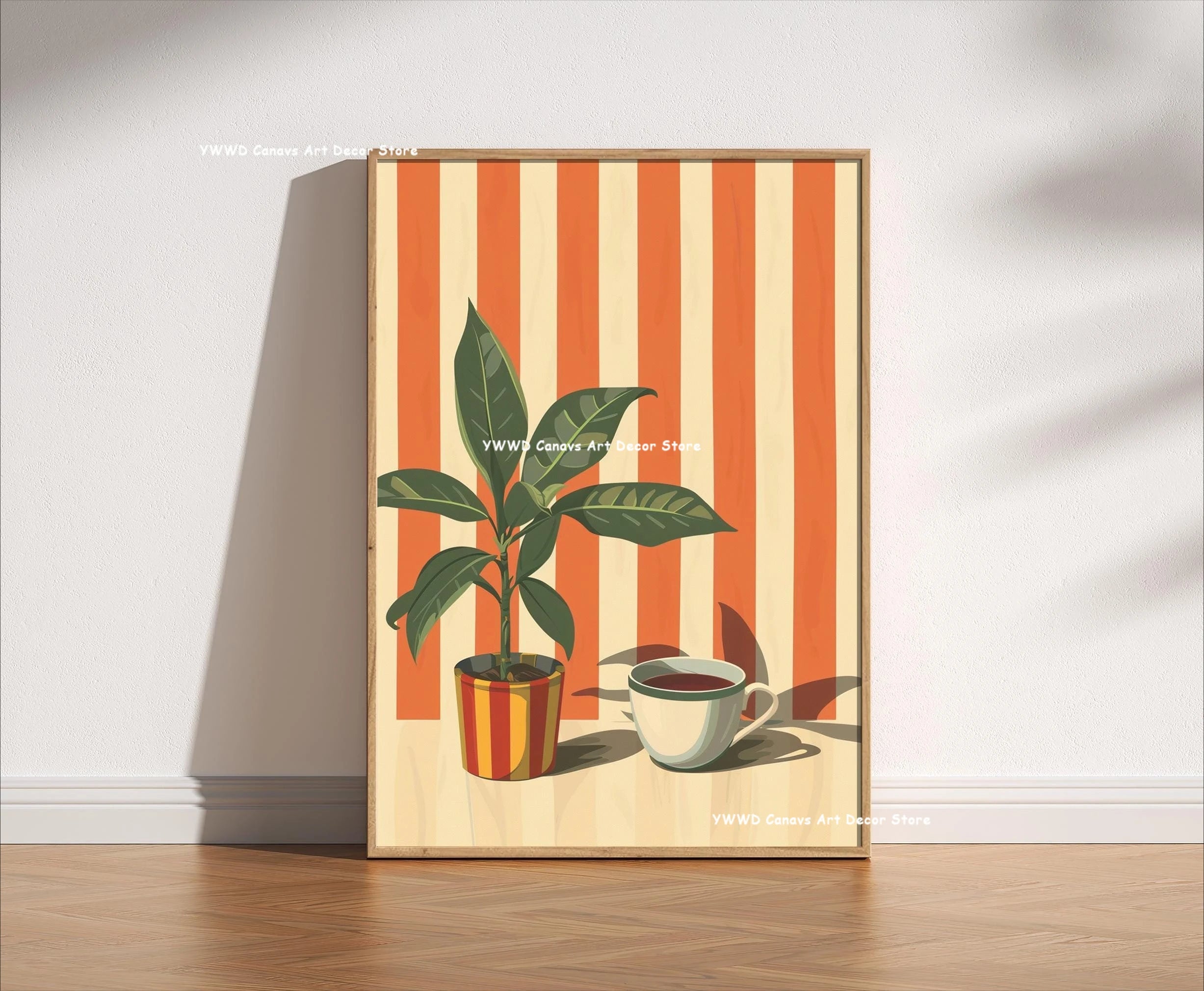 Buongiorno Espresso Canvas Print What Is Tea Food and Beverage Kitchen Wall Art Poster for Modern Living Room Home Decor