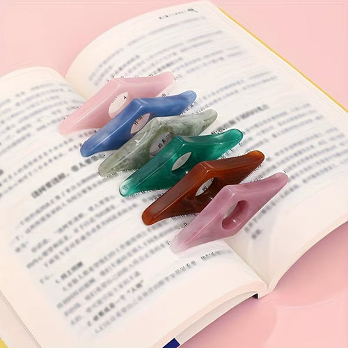 1PC Creative Resin Thumb Book Stand ，Reading Aid & Expander, Reduces Eye Fatigue - Durable Bookmark ，For Students and Readers